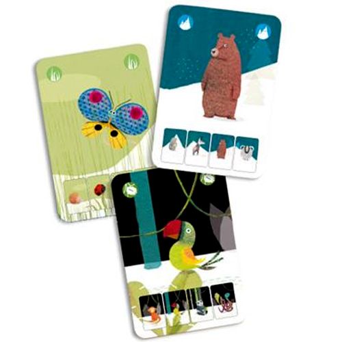 Djeco kwartetspel mini nature DJ05128