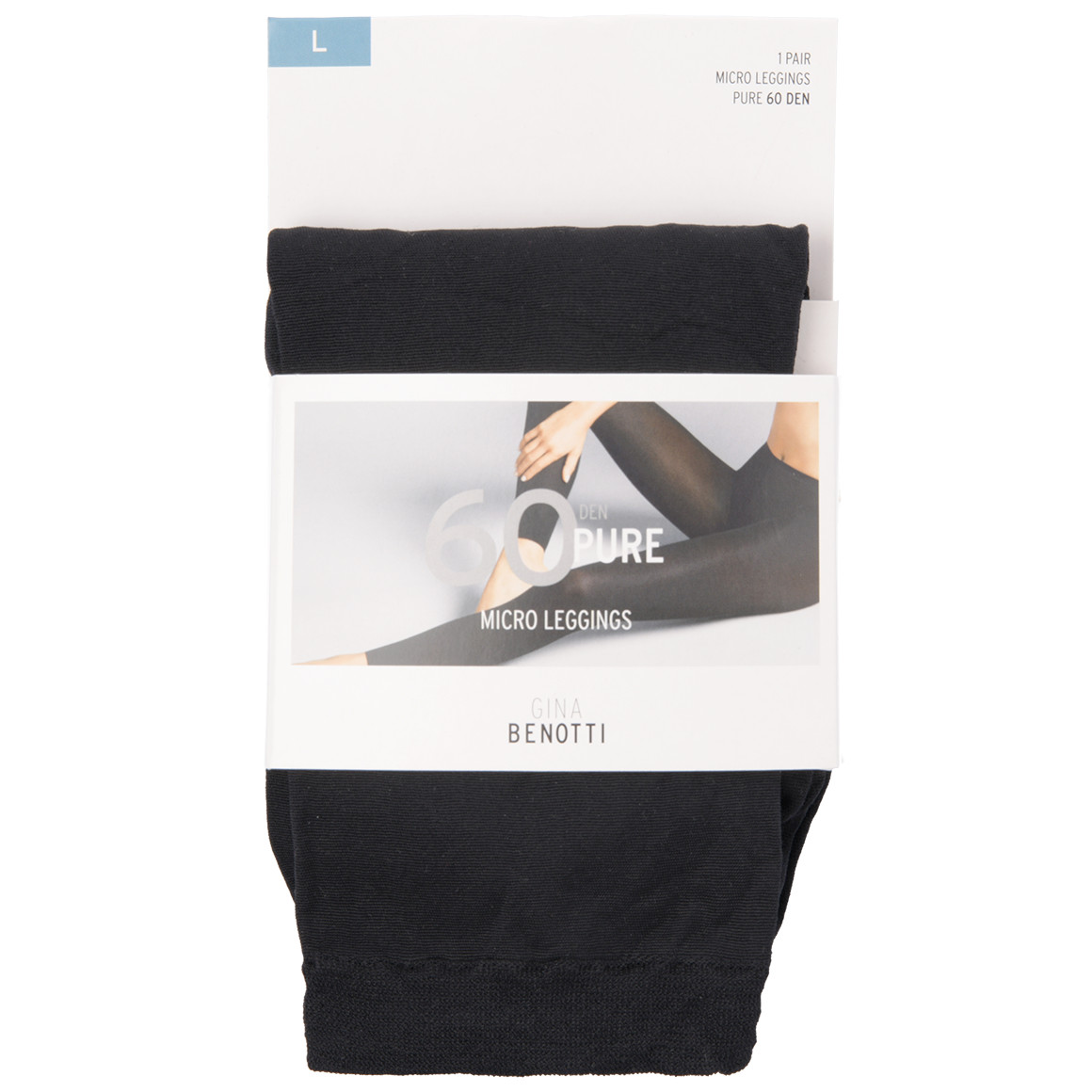 Gina Benotti Damen Mikro-Leggings mit 60 DEN schwarz