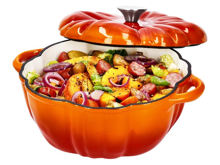 Gietijzeren pompoen pan 24,5 cm