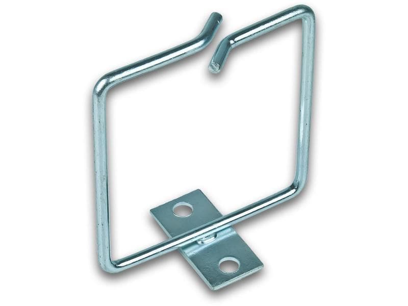 Wirewin Kabelführungsring KFH 80*80 , Silber Umfangreiches Kabelschrank-Zubehör