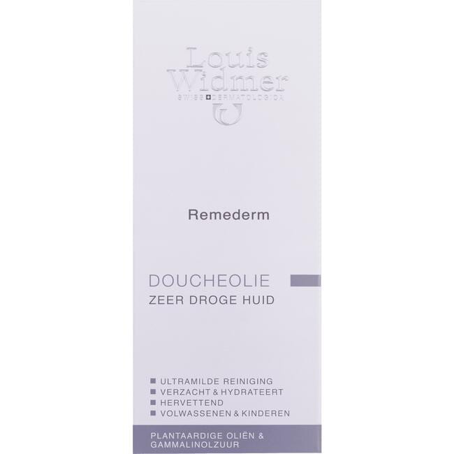 Louis Widmer Remederm Doucheolie Licht Geparfumeerd 150 ML