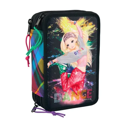 Depesche TOPModel Federtasche Dance, 3-Fach, befüllt, sortiert