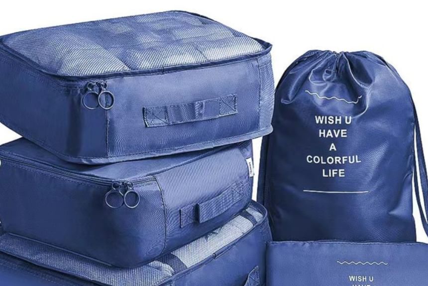 Home Simply - Reispakkubus Kledingorganizer / Set (Verschillende ontwerpen)