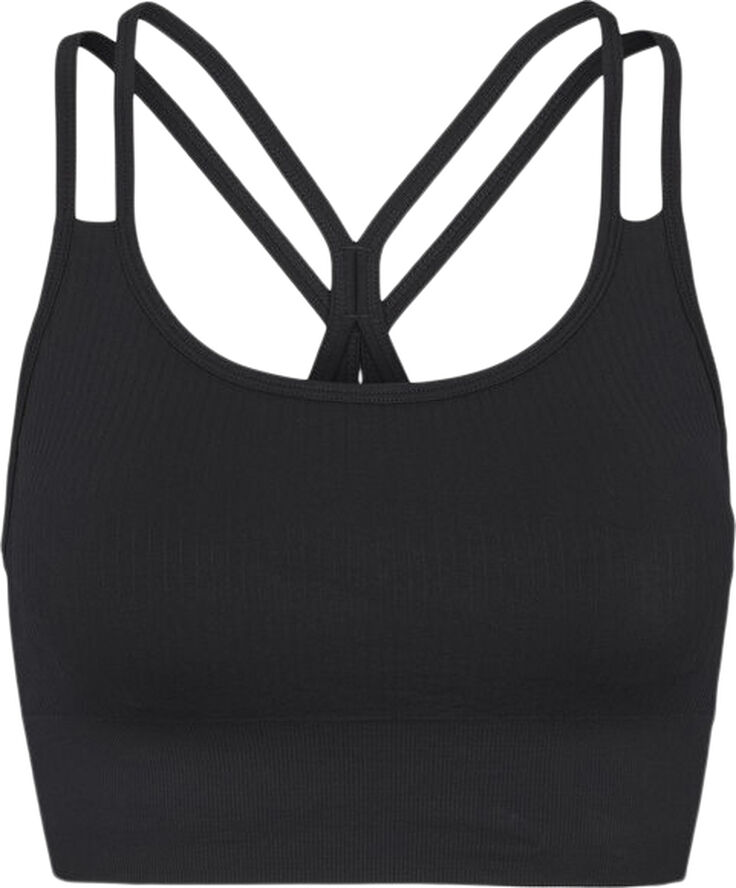 Energetics Ribbed Seamless sports bh Sort