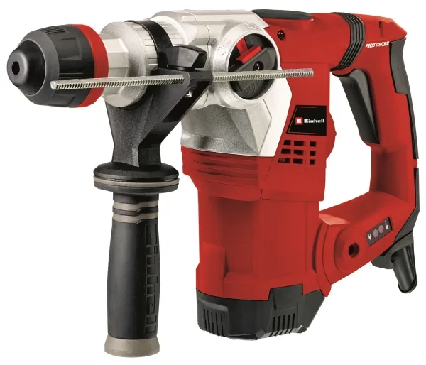 Einhell TE-RH 32 4F Kit, SDS-plus, Sort, Rød, Rustfrit stål, 3,2 cm, 4100 rpm, 850 rpm, 5 J