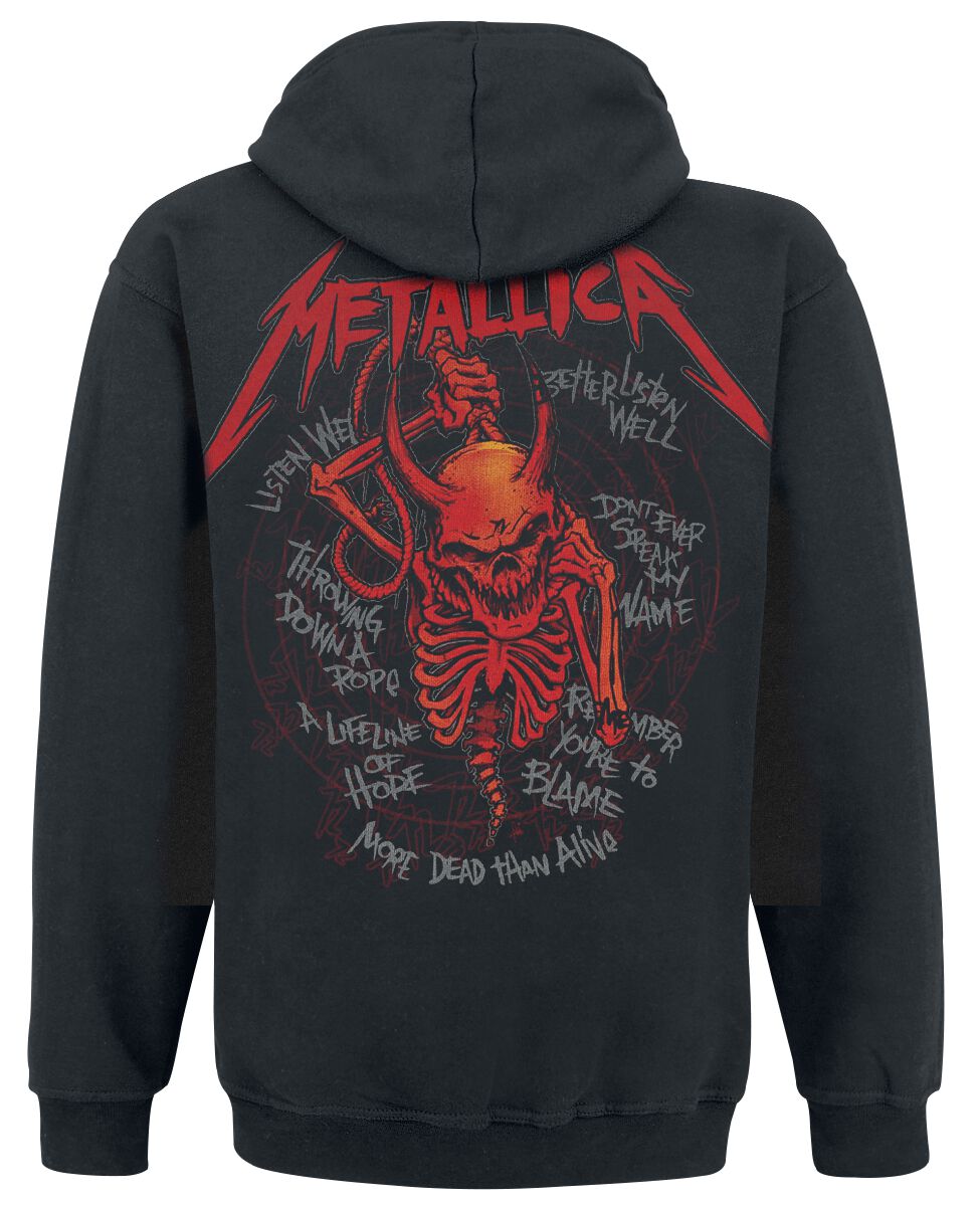 Skull Screaming Red 72 Seasons | Metallica Sweat-shirt à capuche