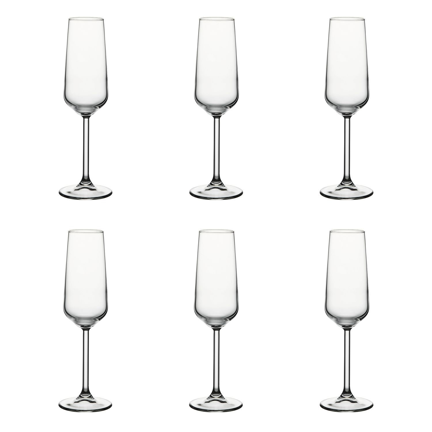 Champagnergläser, sektgläser 6er-Set - Allegra, 195 ml