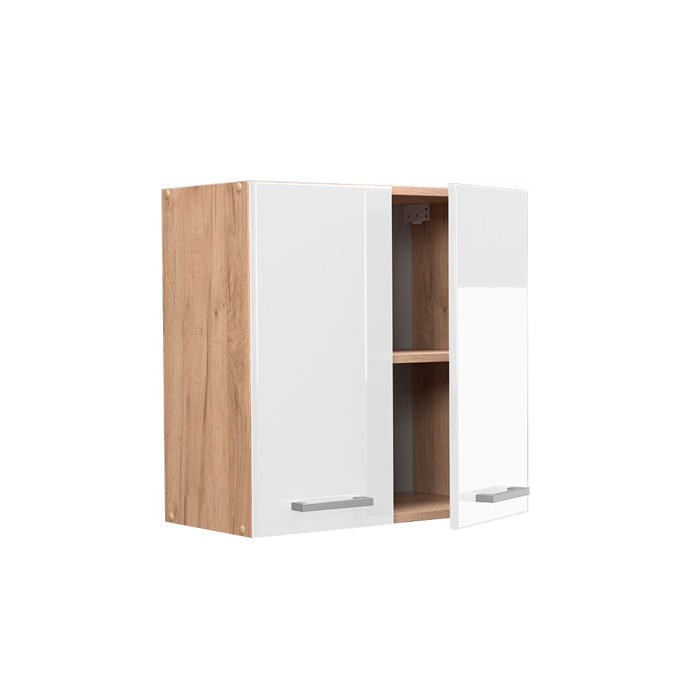 Vicco Hängeschrank Küchenschrank Küchenzeile R-Line 60 cm Goldkraft Weiß