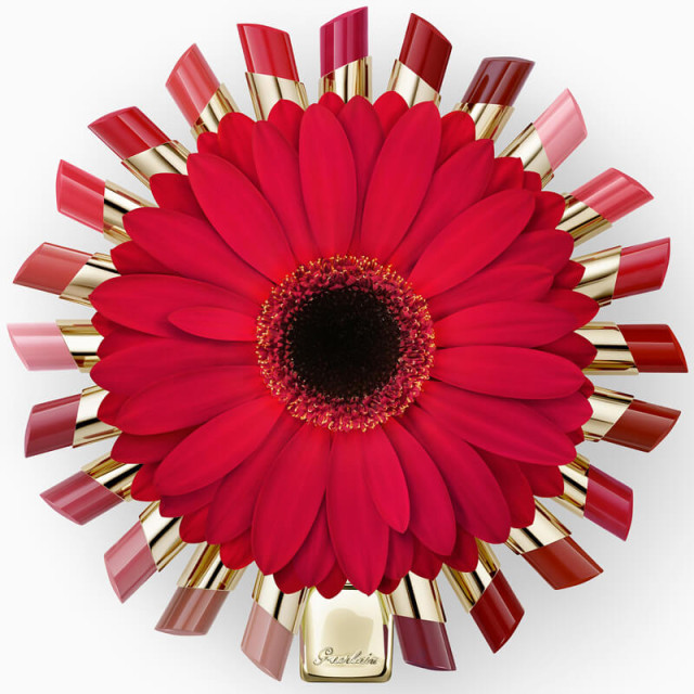 Rouge à lèvres KissKiss Shine Bloom GUERLAIN