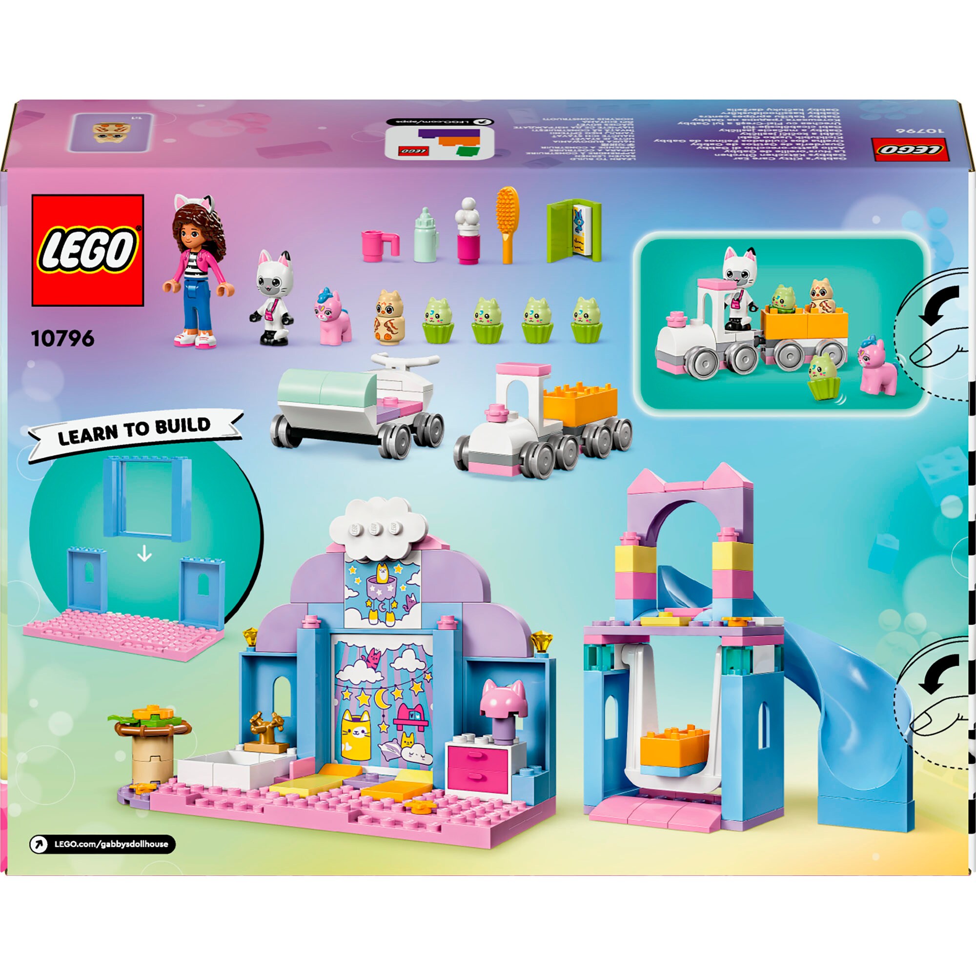 LEGO Konstruktionsspielzeug Gabby's Dollhouse Gabbys Kätzchen Öhrchen