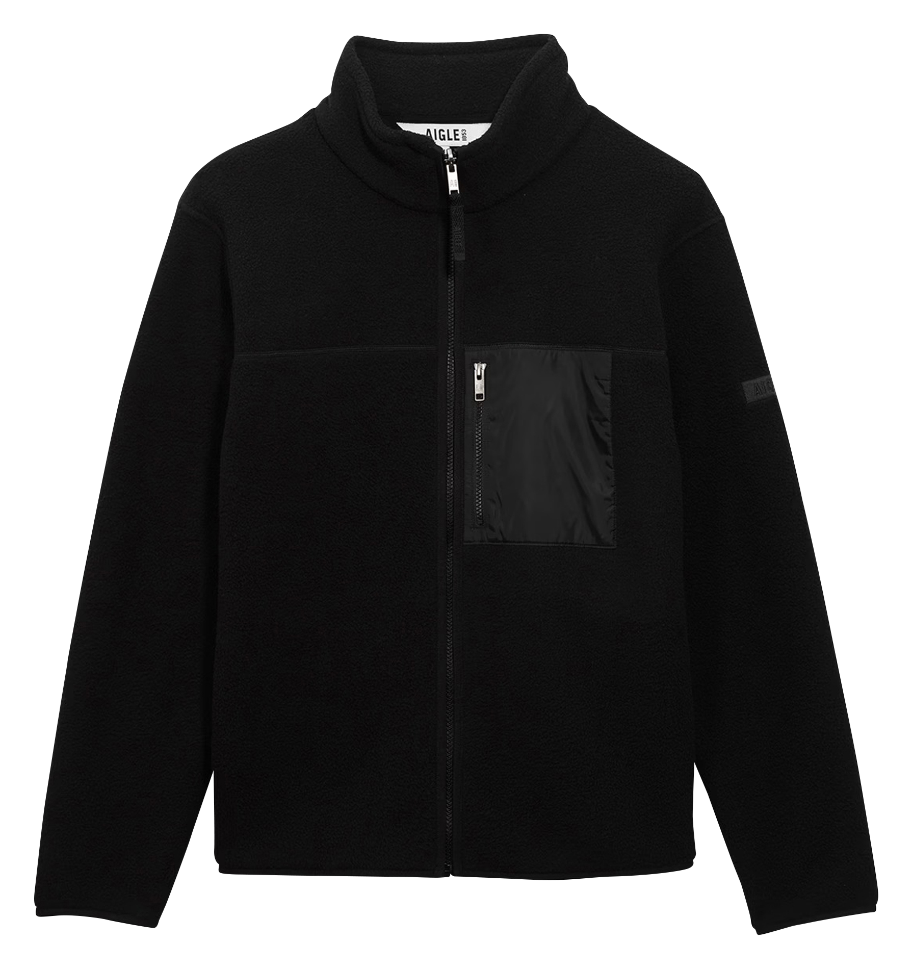 Polaire en sherpa| Noir