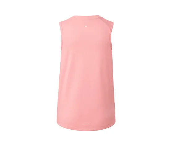 2 Sporttops, rosé und schwarz