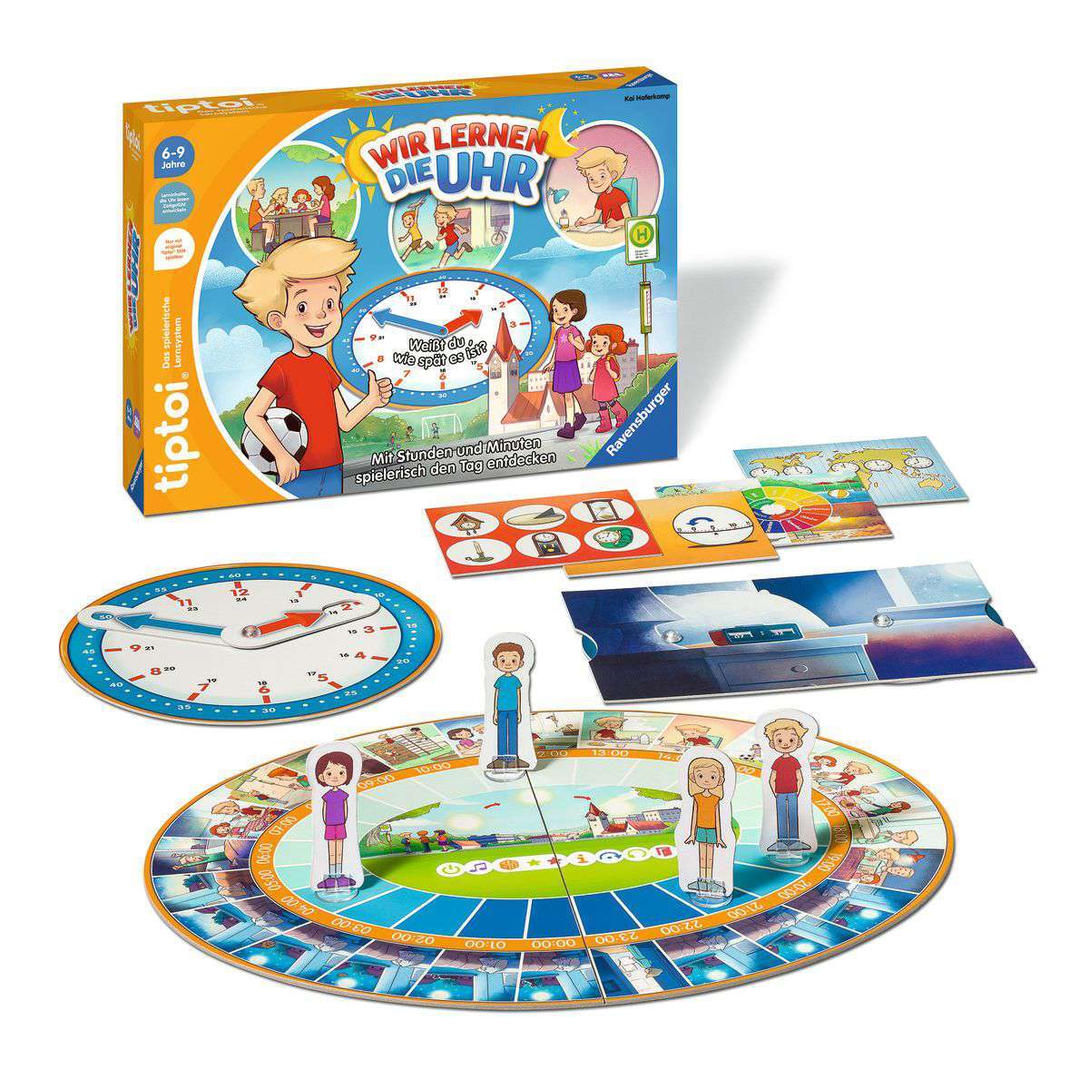 Ravensburger Spiel tiptoi® Wir lernen die Uhr