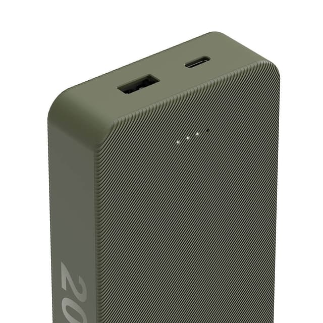 Hama Powerbank Colour 20 20000mAh USB-C+USB-A Green