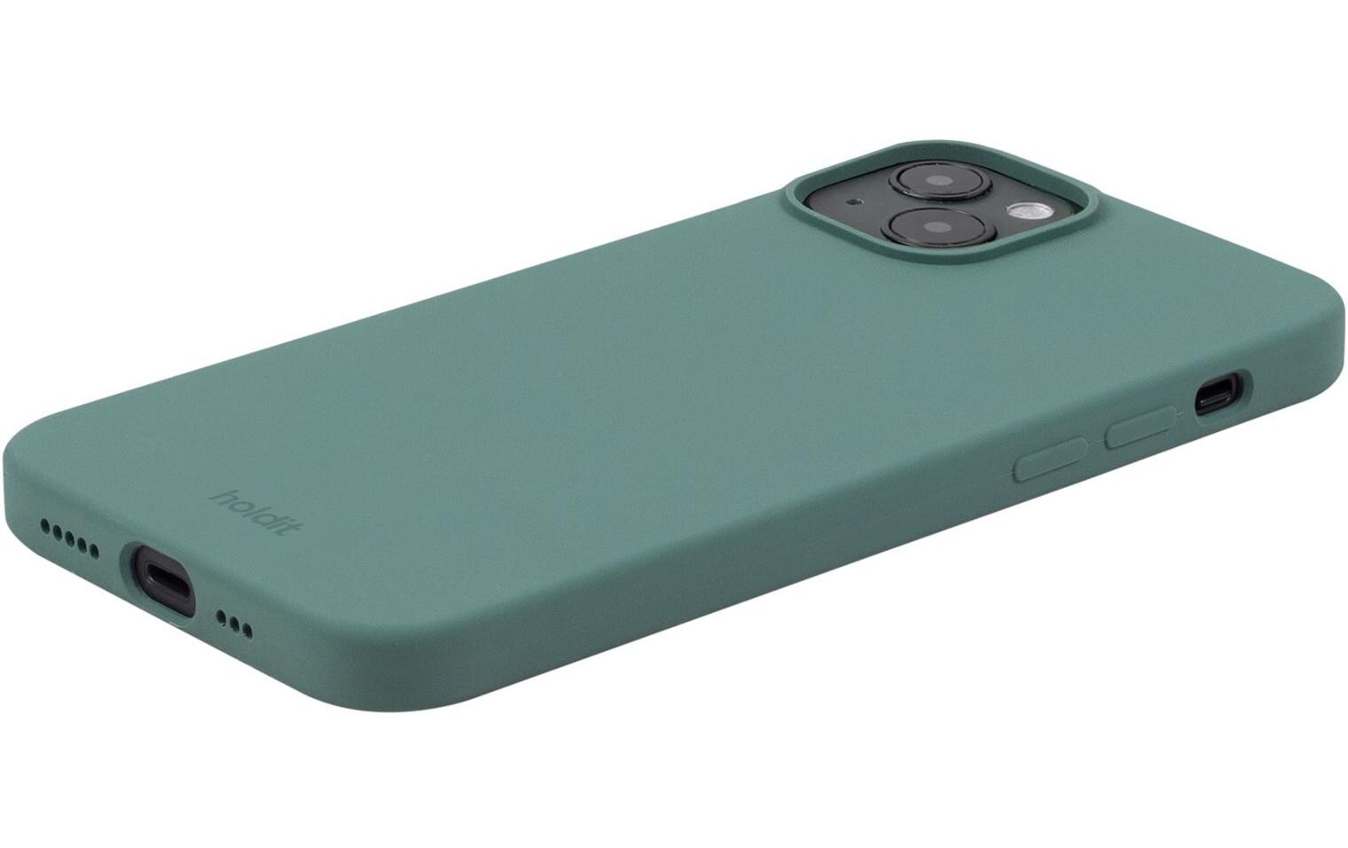Back Cover Silicone iPhone 14 Plus GrünModerne Handyhülle aus ultradünnem und griffigem Silikon für das Apple iPhone 14 Plus