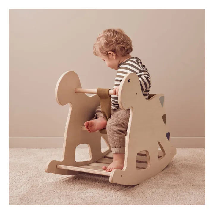 Kid's Concept Dino à bascule en bois