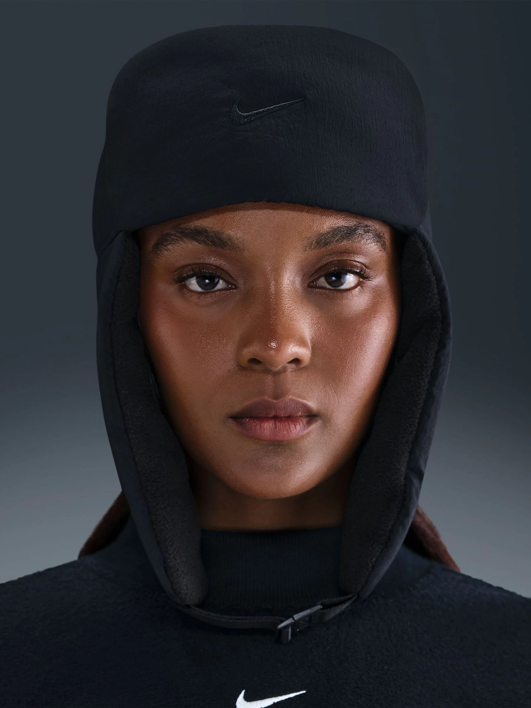 Zwart - Nike Fly Puffer Trapper Cap