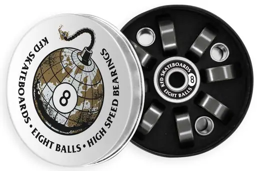KFD Eight Balls Kuglelejer - Skateboards | SkatePro
