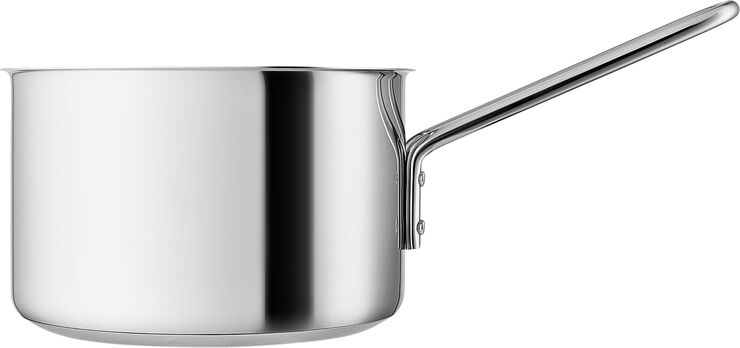 Eva Trio Stainless Steel Kasserolle 1,8 l keramisk Slip-Let® belægnin Polished steel