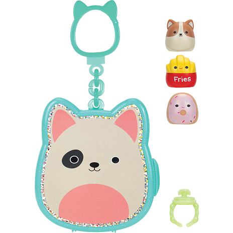 Squish-a-longs Squishmallows nøglering 2,5 cm 3-pak – flere varianter – assorteret