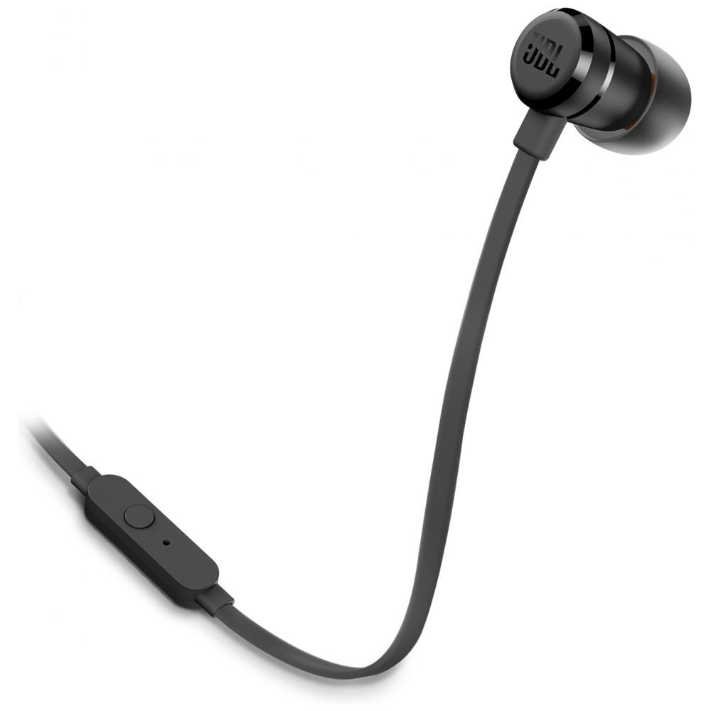 T290 In-Ear Kopfhörer mit 3.5 mm Klinken Anschluss und Mikrofon (JBLT290BLK) - Schwarz