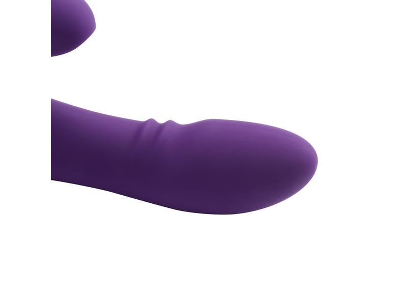 Amorelie Rabbit-Vibrator «Shake» Violett Hochwertiges Sextoy zur vaginalen und klitoralen Stimulation