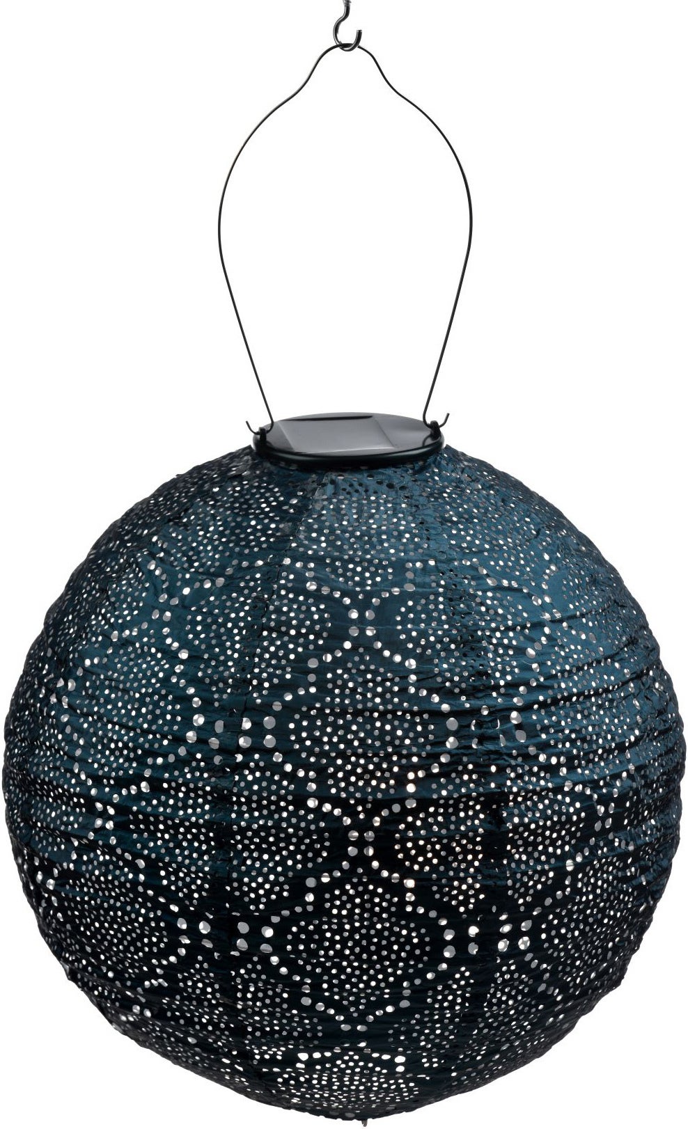 Lumiz solar lampion Bazaar blauw D 30 H 29 cm