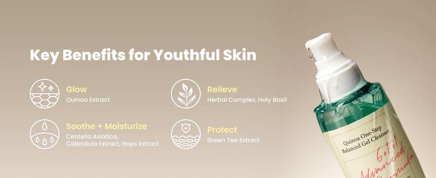 AXIS - Y - Quinoa One Step Balanced Gel Cleanser