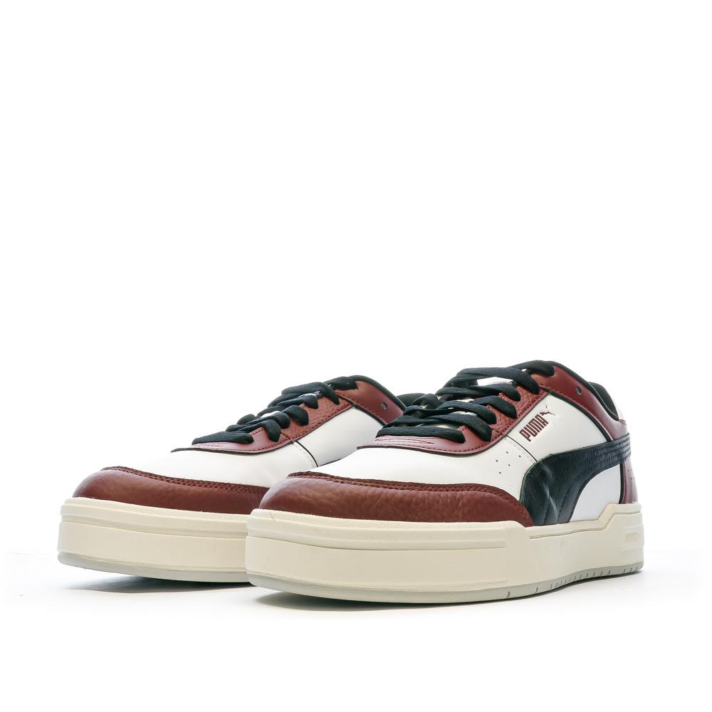 Puma Baskets Blanche/Bordeaux/Noires Homme Puma 393280-05
