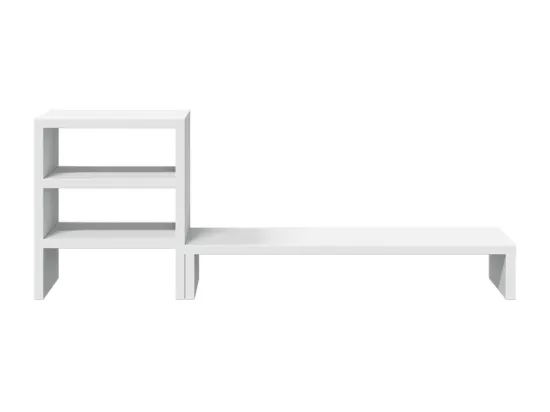 Support de moniteur et organisateur de bureau bois d'ingénierie