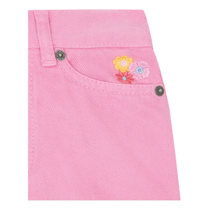 Hundred Pieces Short en Jean Bio | Rose