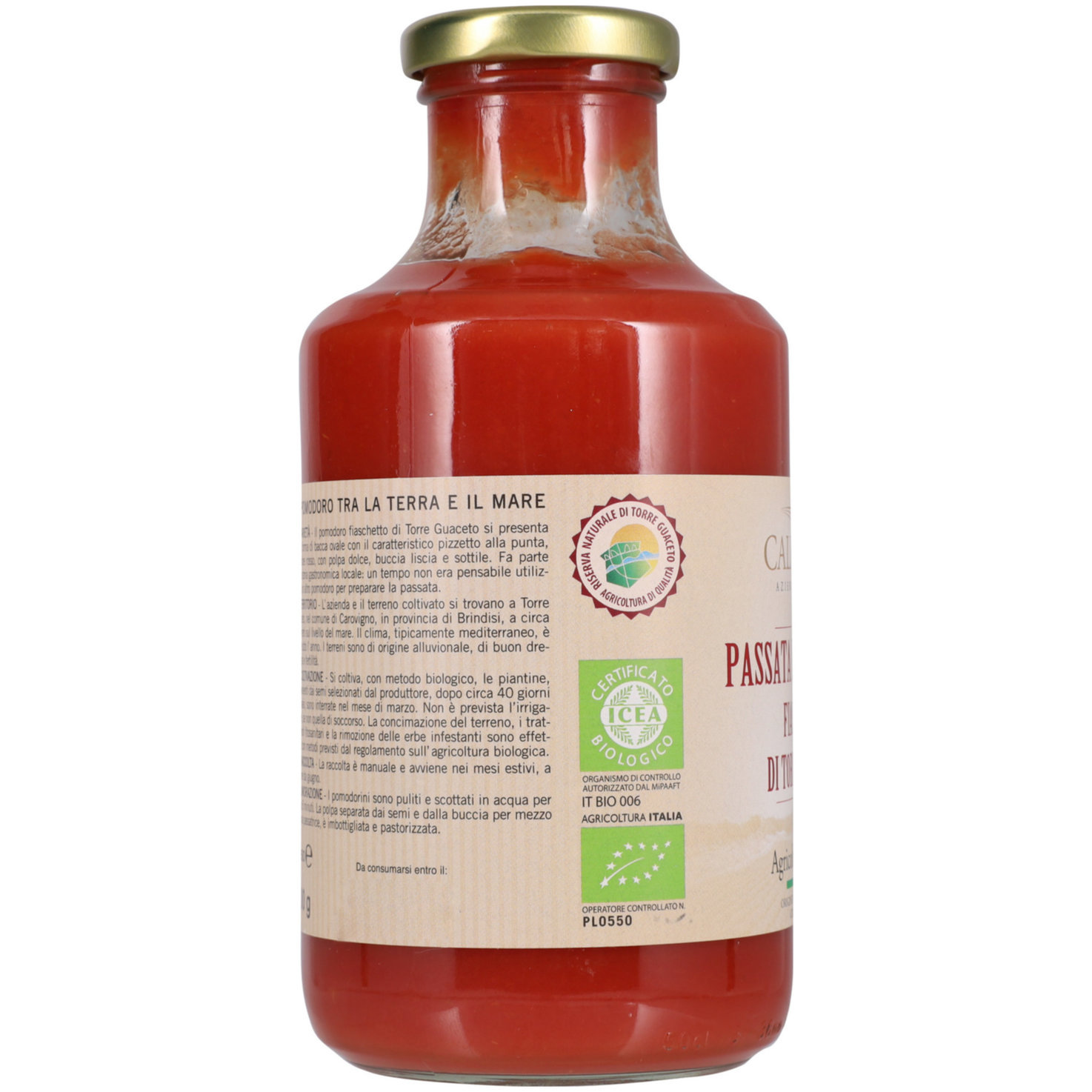 Presidio Slow Food Calemone Passata di Pomodoro
