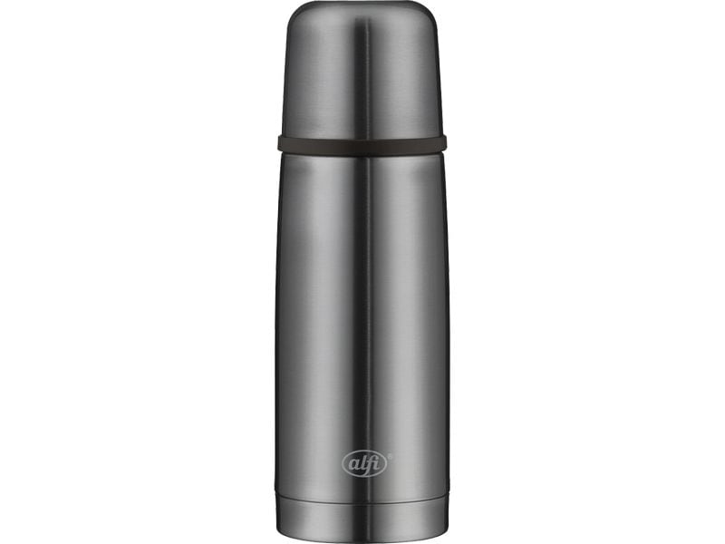Alfi Thermosflasche Perfect 350 ml, Dunkelgrau Isolierflasche