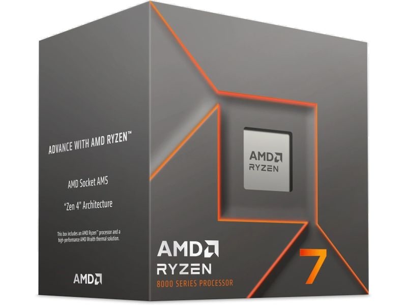 AMD CPU Ryzen 7 8700F 4.1 GHz Prozessor für leistungsstarke Gaming-PCs