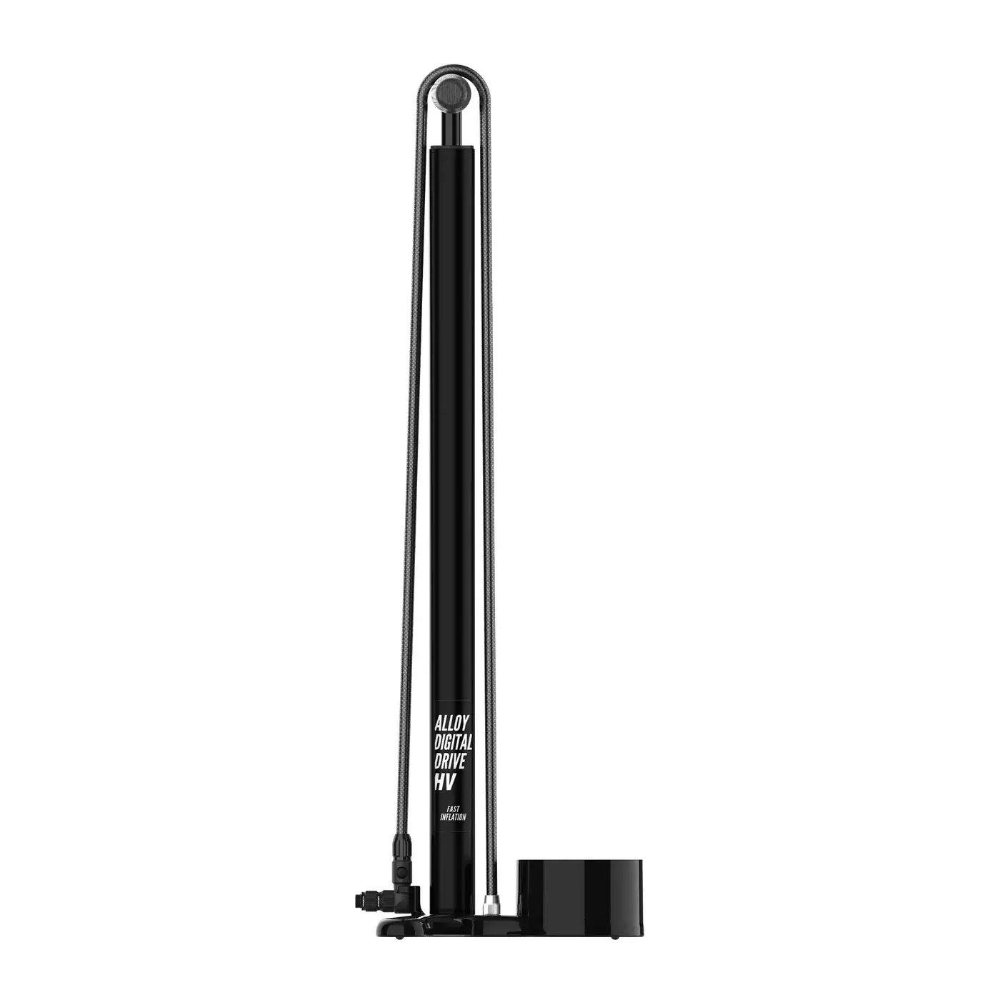 Lezyne Alloy HV Digital Floor Drive 3.5 Fietspomp Zwart