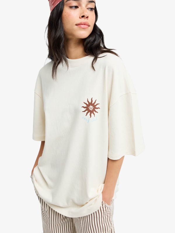My Boyfriend T-Shirt à manches courtes Beige Femme