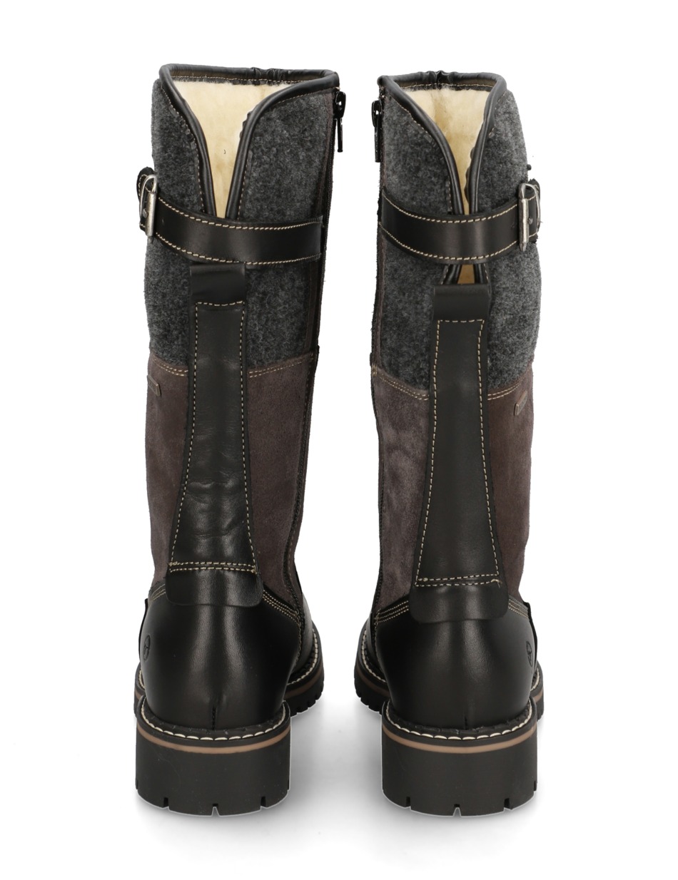 Lederkombination Stiefel