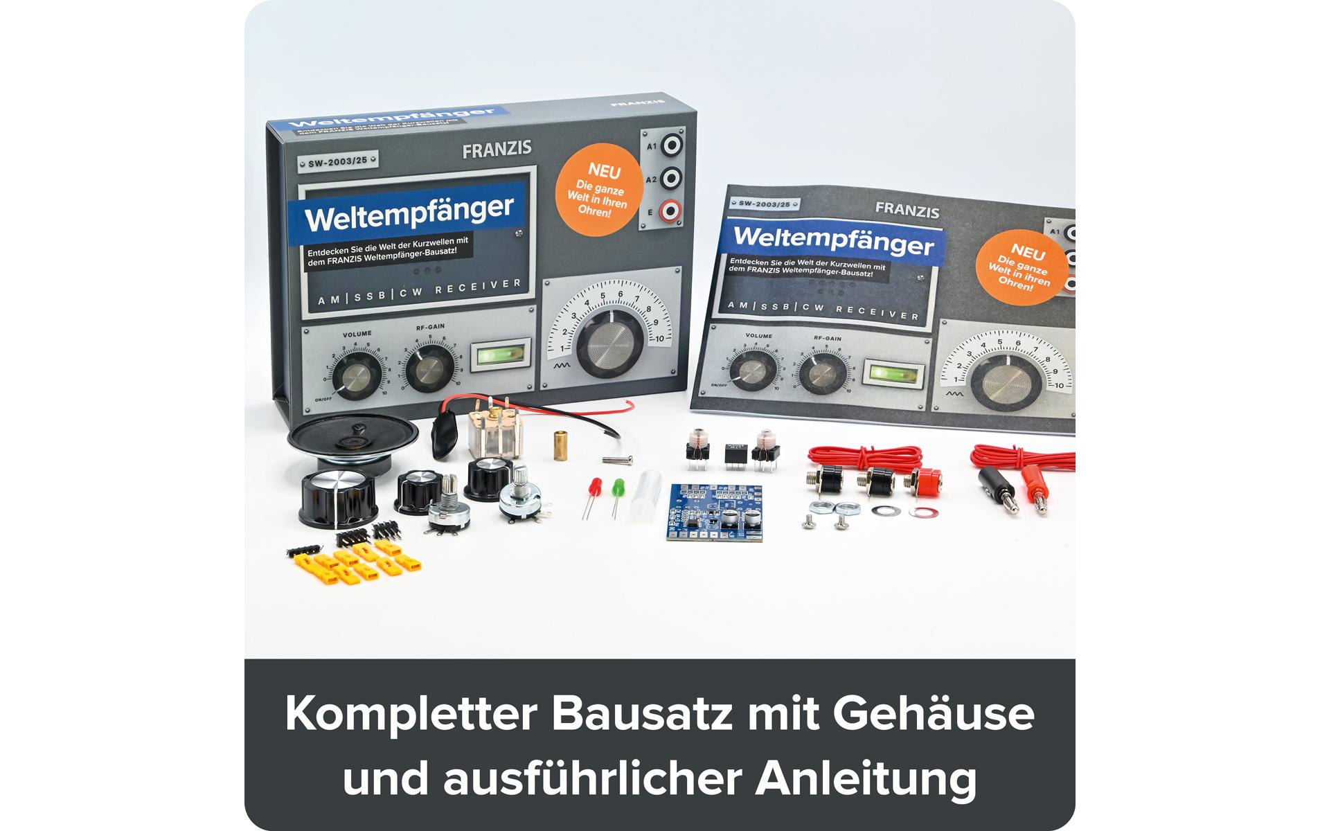 Bausatz WeltempfängerWeltempfänger als Bausatz für Rundfunk, Amateurfunk und mehr