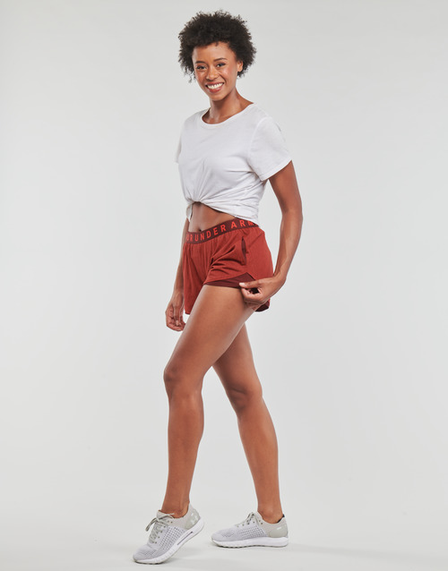 Under Armour - PLAY UP TWIST SHORTS 3.0 - Chestnut Red / Radio Red / Radio Red