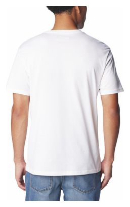 T-Shirt Columbia CSC Basic Logo II Blanc Homme