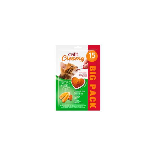 Catit Creamy Frango E Cordeiro 15X 10 G