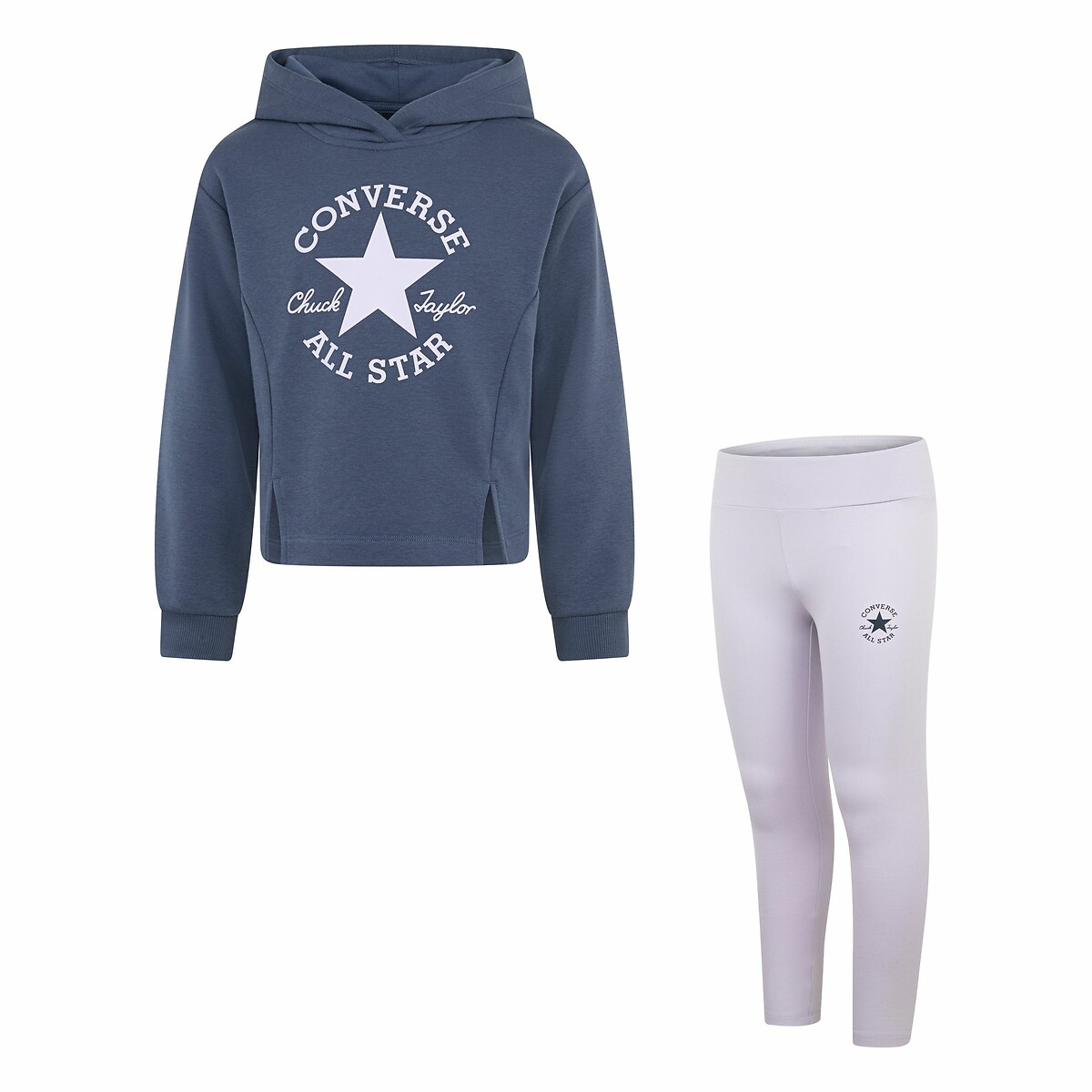CONVERSE<br>Conjunto de suéter de lã e leggings