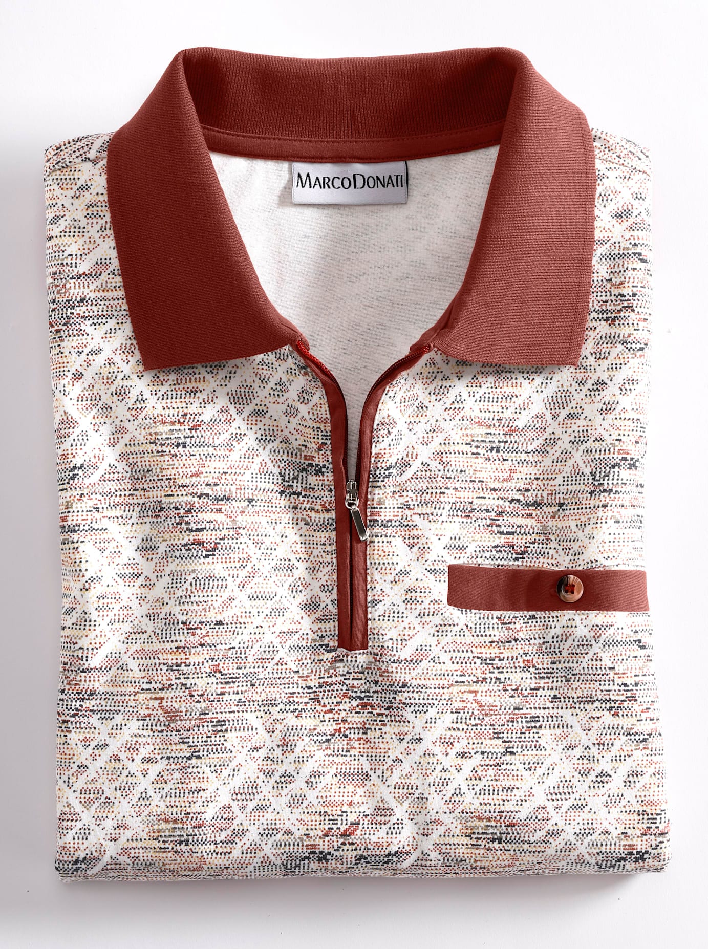 Marco Donati Poloshirt »Kurzarm-Poloshirt«, 1 Stk.