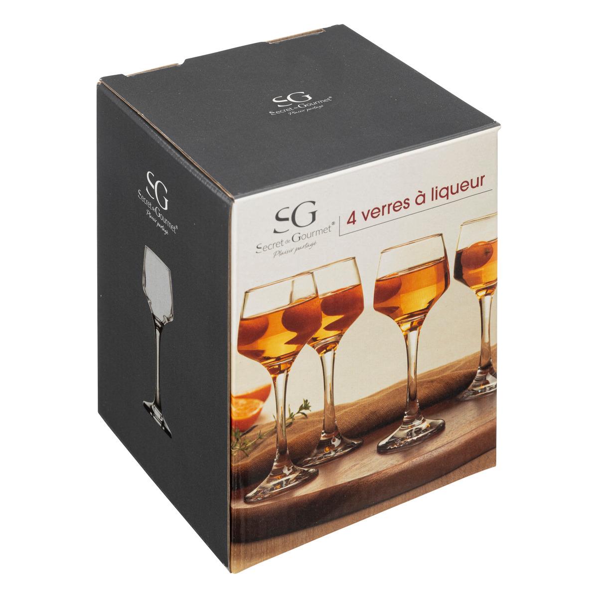 VERRE LIQUEUR ELAYA 9CL X4 PIECES