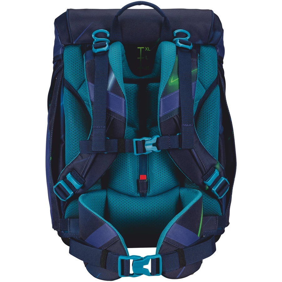 Scout Alpha Exklusiv Superflash - Schulranzen Set 4tlg. City Lights