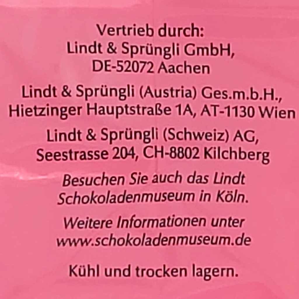 Lindt Lindor Kugeln Erdbeer-Sahne +27% Gratis 173g MHD:30.1.25