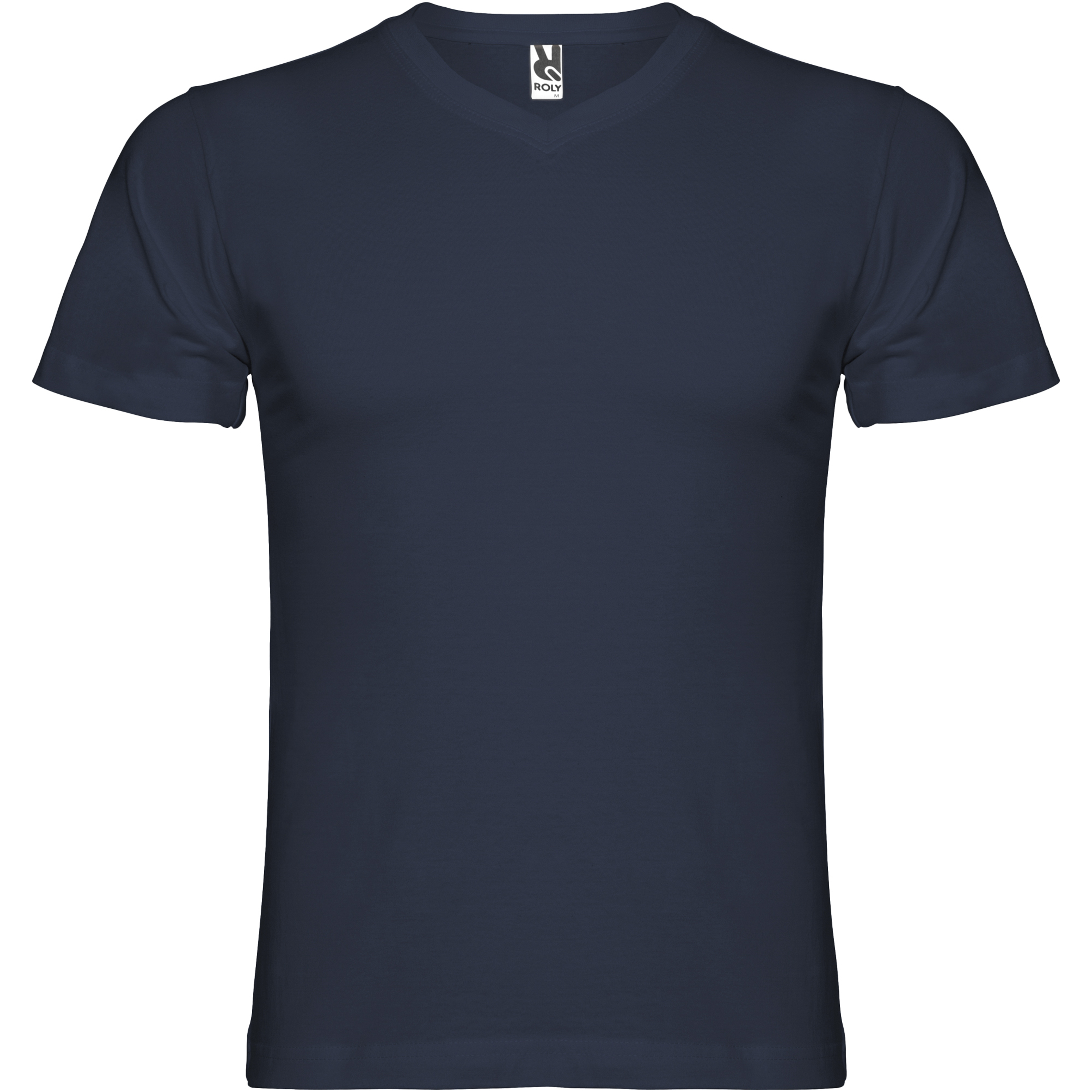 Roly R6503 - T-shirt Samoyedo à col en V et manches courtes pour homme