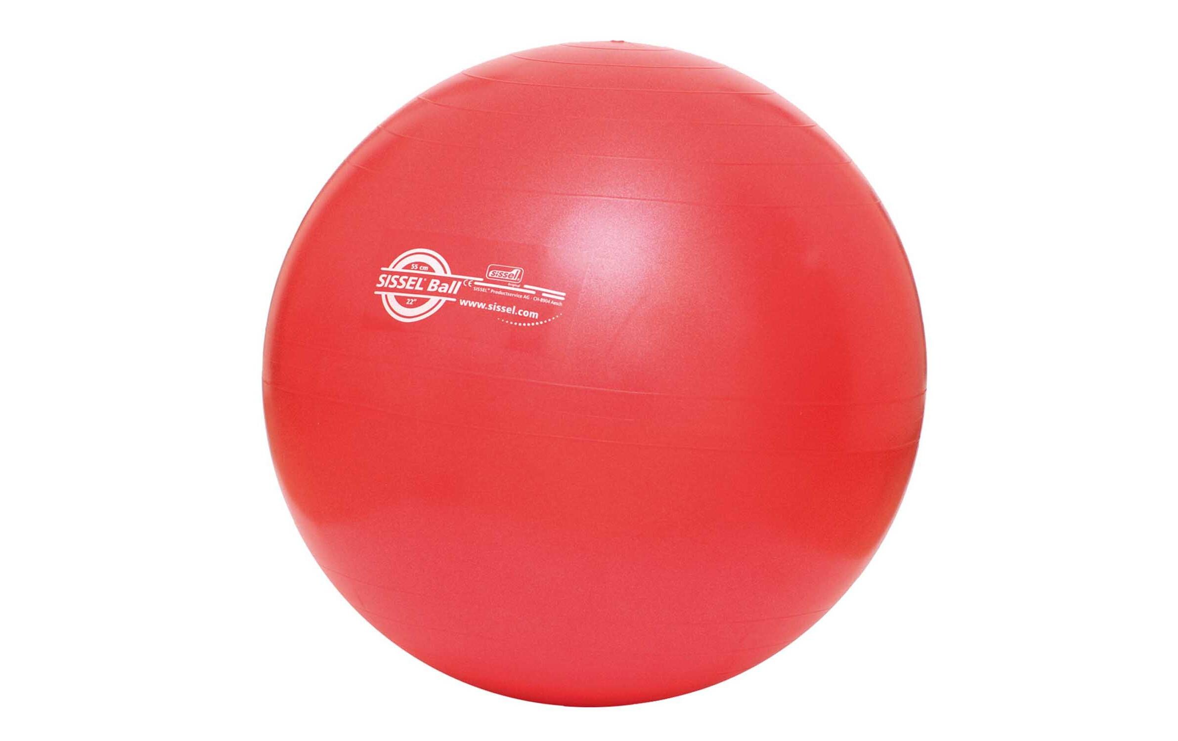 Gymnastikball Ø 55 cm rotGymnastik- und Sitzball