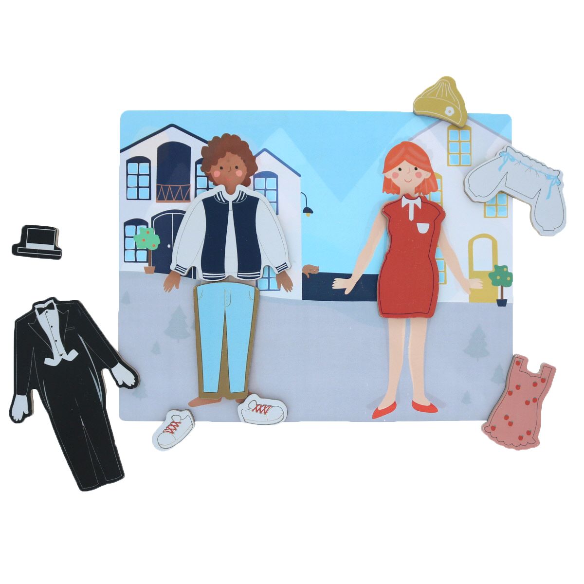 Dressing magnétique de Suzanne et Pablo  Mercredi et Patati