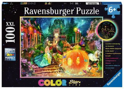 Ravensburger Color Starline Puslespill Askepott XXL 100 Brikker